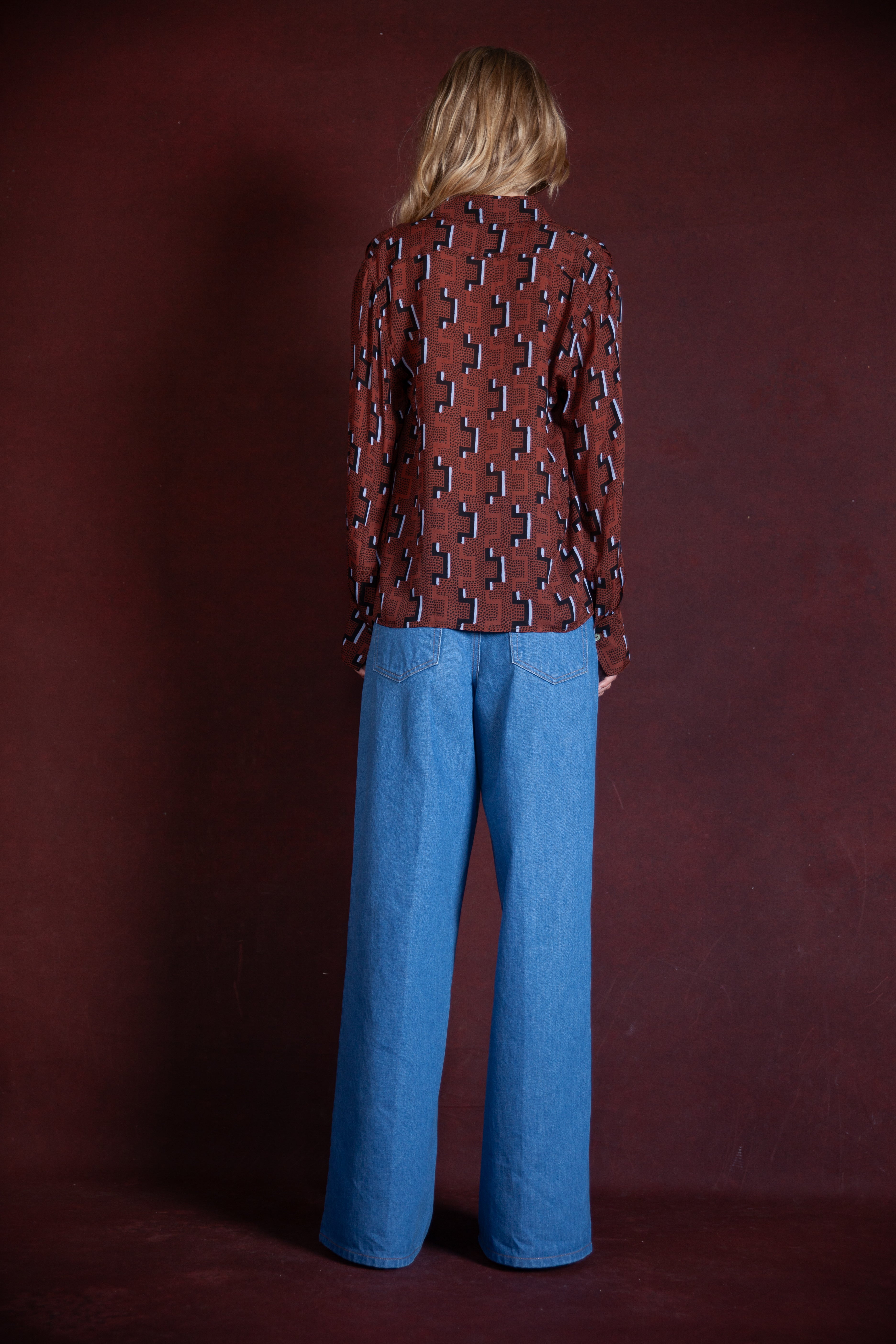 THE FARRAH JEANS in Japanese Denim