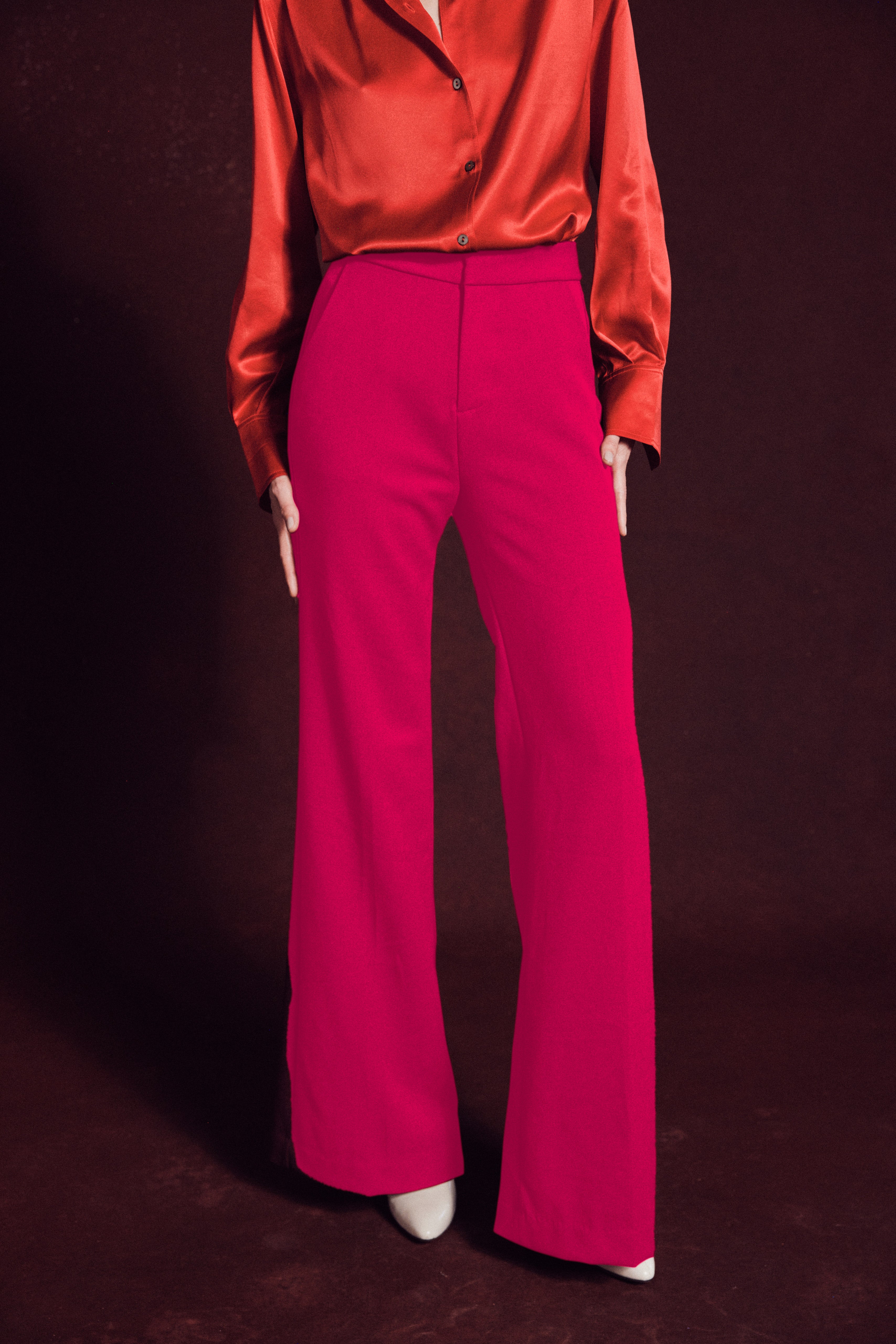 THE MICHELLE PANT in shocking pink