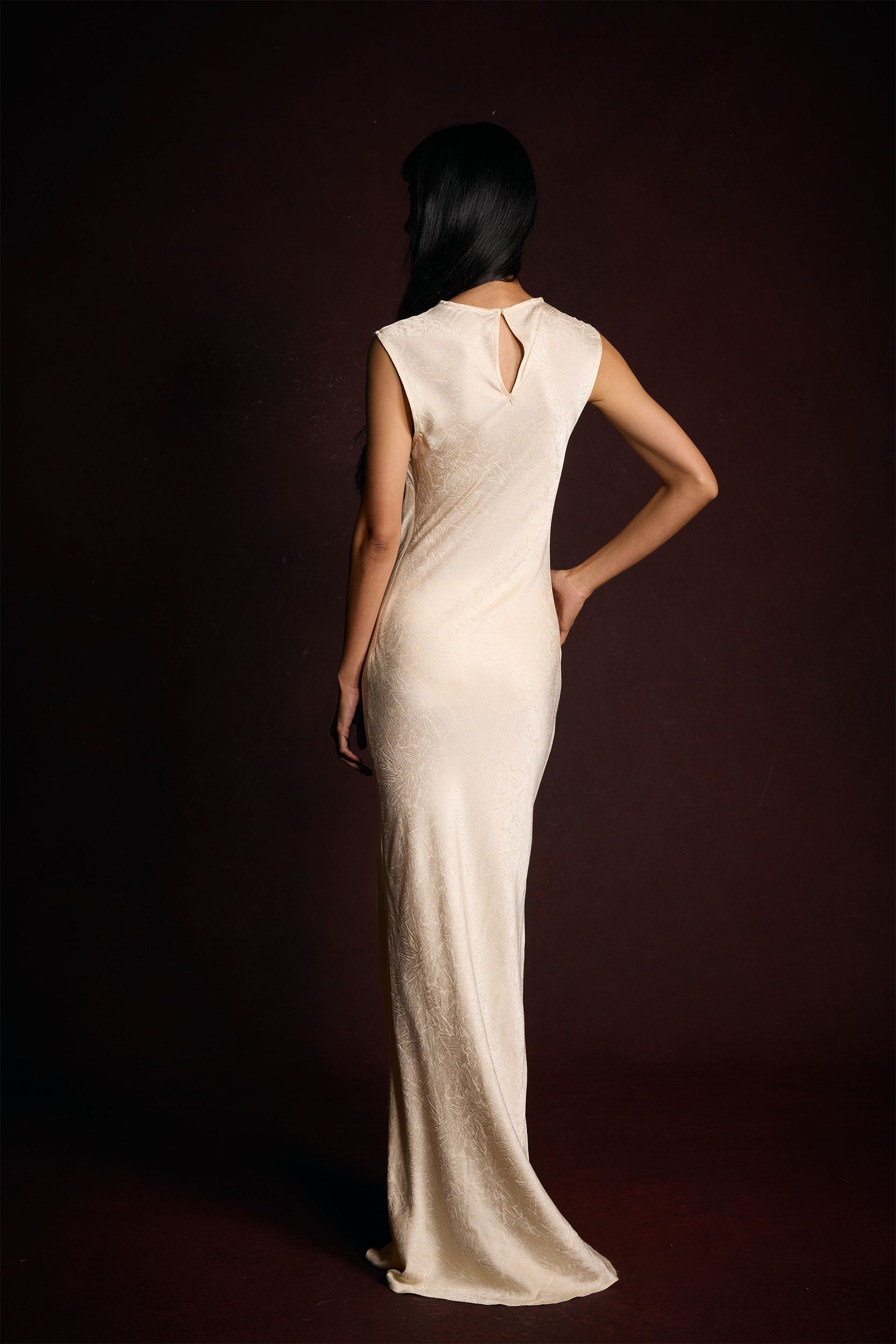 THE GRAHAM GOWN in cream