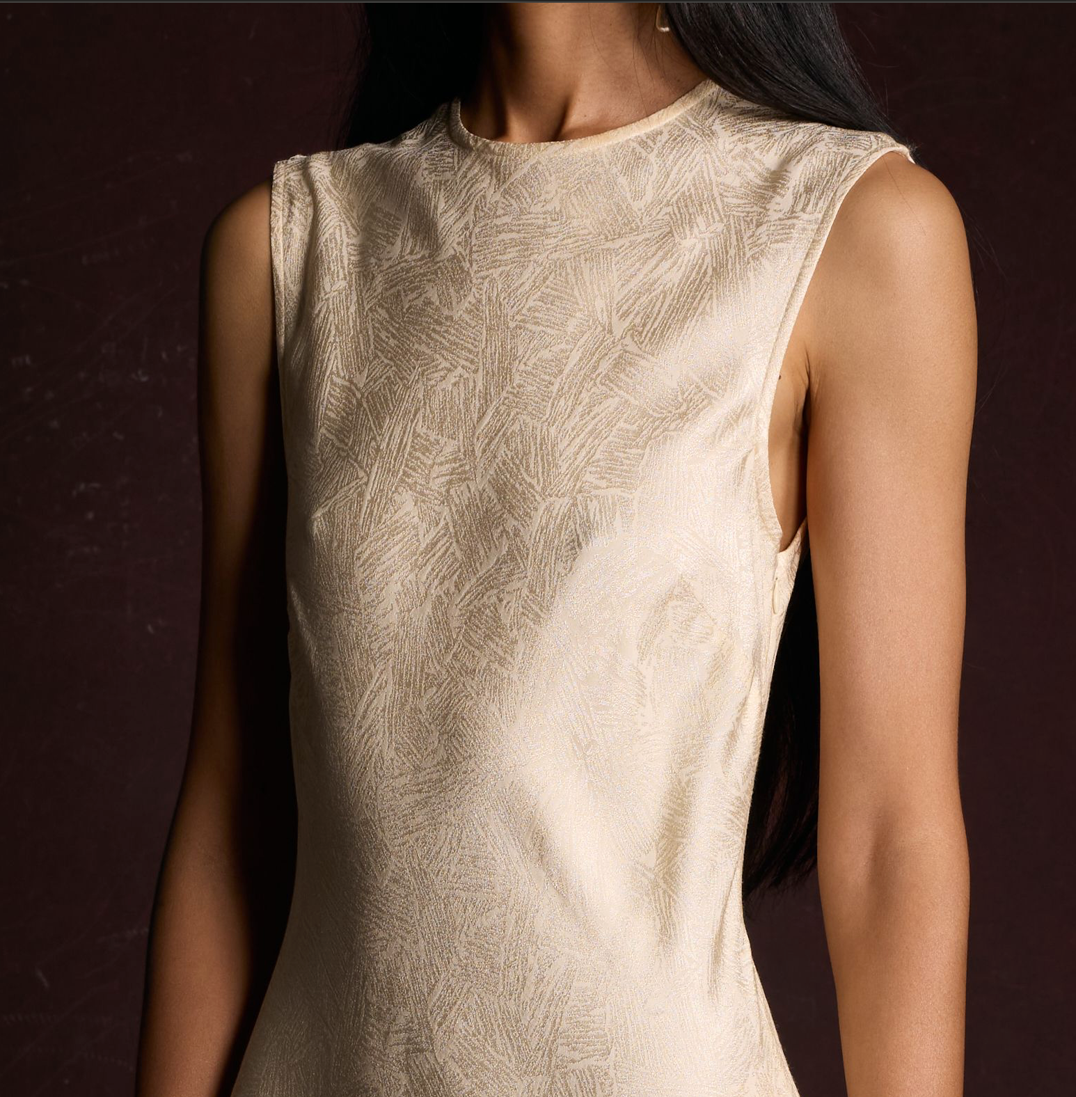 THE GRAHAM GOWN in cream